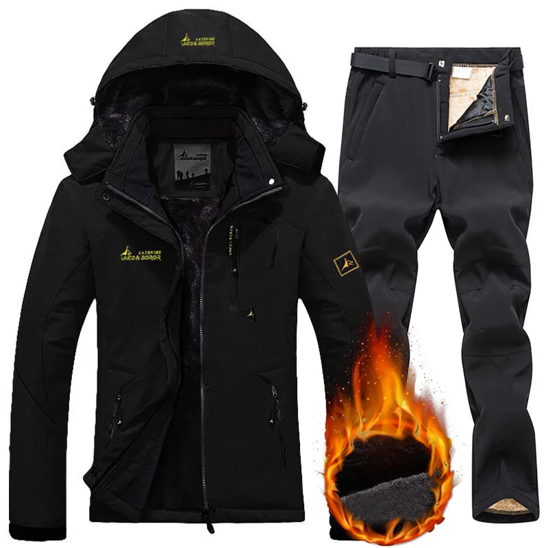 Women Ski Suit Jacket Pants Snow Coat Windbreaker Raincoat Outfits winter jacket ski jacket women ski pants