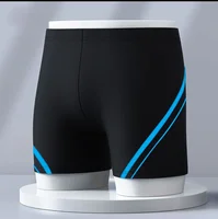 Maillot de bain confortable à Angle plat pour hommes, séchage rapide, grande taille, printemps thermique, maillot de bain Big Fellow 2