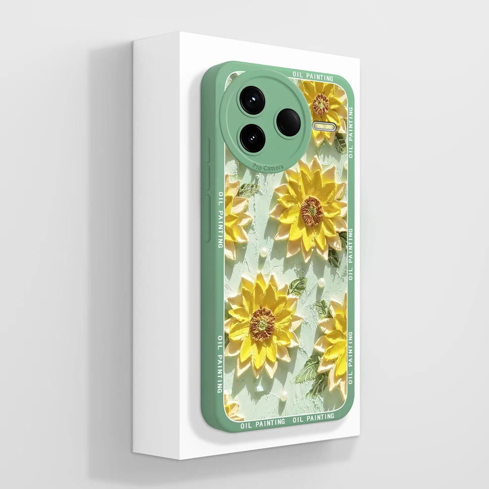 Luxury Floral Camera Protection Soft Back Case - Lightweight Cover