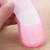 20/60/100Pcs Travel Soap Paper Disposable Boxe Mini Sheet Soap Washing Hand Kitchen Bathroom Supplies Outdoor Camping Paper Soap 4