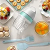900ML Electric Milk Frother Machine Household Food Mixer Kitchen Baking Cream Blender Egg Beater Strike Mixer Portable Blender 4