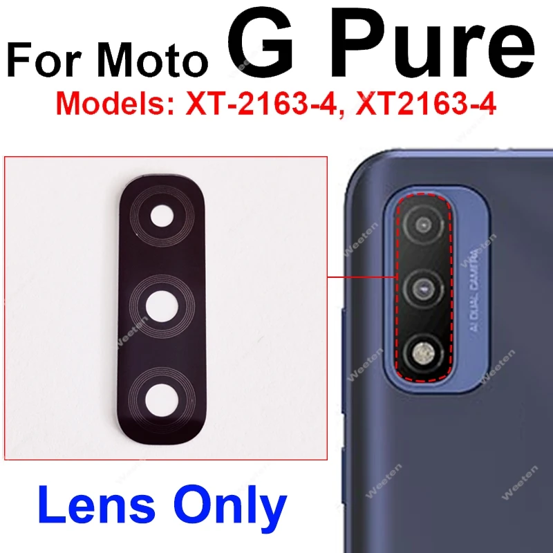 후면 카메라 유리 렌즈 프레임 마더보드 커버, 모토로라 모토 G 고속 XT2045-3 G 순수 XT2163-4 메인 보드 안테나 쉘