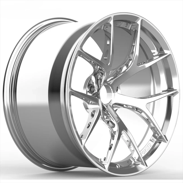 Custom Forged Chrome Black Brushed High Polish 5X112 5X120 Racing Wheels for BMW Audi Tesla 18 19 20 21 22 23 Inch Concave Rims 5