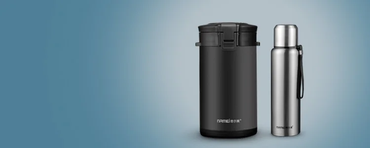 1.5L / 2L Insulated Steel Water Jug - Double Wall Vacuum, Leak Proof, Keeps Drinks Hot/Cold For Hours