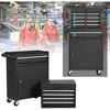 Big Tool Chest with Drawers and Wheels Tool Cabinet  Removable Rolling with Lockable Drawers for Mechanics Garage Workshop 2