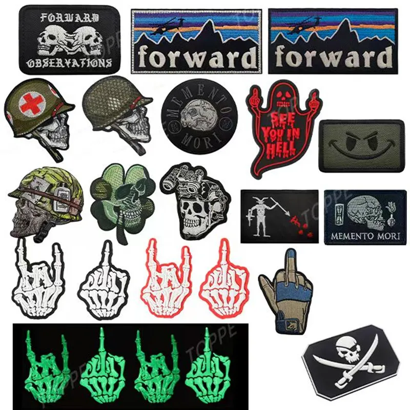 Biohazard Punisher PVC Patch - Various Colours - The Patch Board