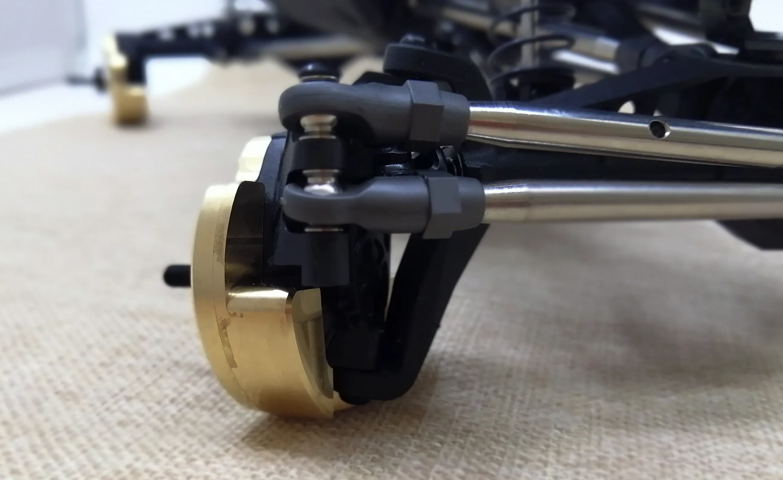 Coperchio Portale In Ottone Cnc Axial 232006 Per Capra Assiale