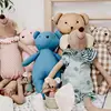 2025 New Baby Plush Toy Comforts Sleeping Cute Rabbit, Bear, Mouse Baby Girl Doll, Cloth Doll Doll 4