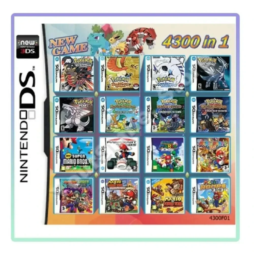 3DS NDS Game Card Combined Card 5000 In 1 NDS Combined Card