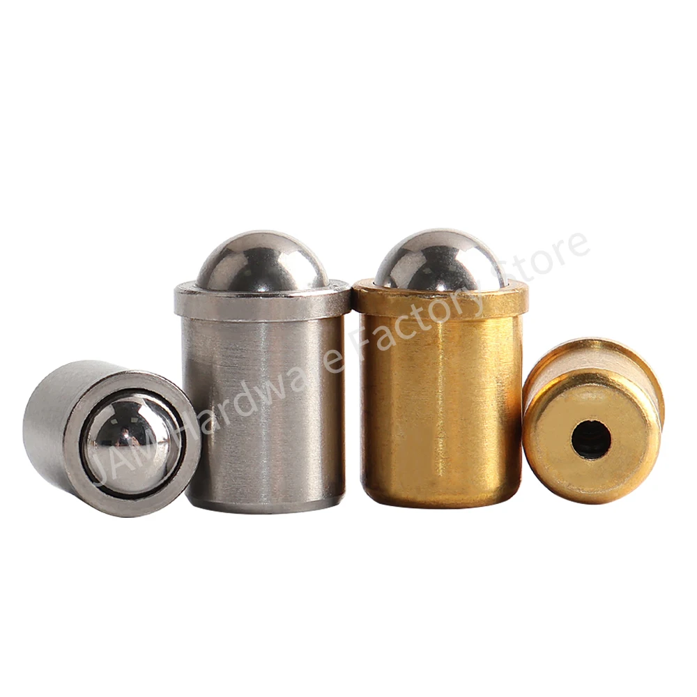 Description Picture 4 of itemIn Stock Stainless Steel Press-in Type Precision Plunger Main Body Elongated Positioning Bead Fixed Spring Ball Head Plunger  ﻿