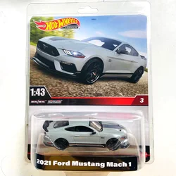 1/43 Hot Wheels Cultural Collection Series Die - Cast Car Model - Custom Collectible Birthday Gift (Mustang Mach 1)