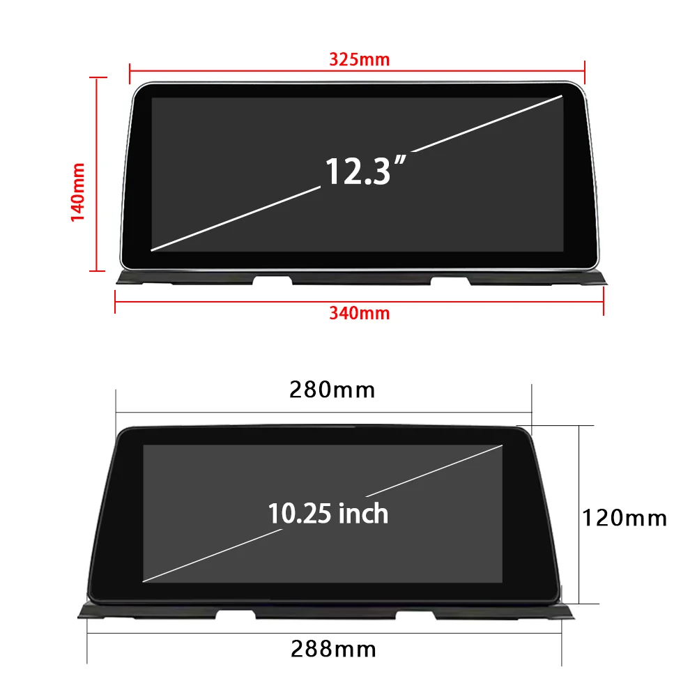 Nuevo Carplay inalámbrico para BMW Serie 6 F06 F12 F13 CIC NBT Reproductor multimedia Android Auto Pantalla táctil inteligente Car Play para vehículos 4
