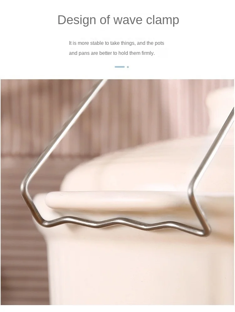 Description Picture 6 of itemKitchen Anti Scalding Clip Hot Plate Gripper Hot Bowl Gripper Clips For Cooking Baking Pressured Cooker Microwave Oven Air Fryer