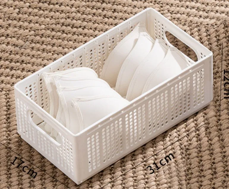 Clothes Wardrobe Closet Storage Container Foldable Underwear Organizers Drawer Dividers Jeans Clothes Storage Container
