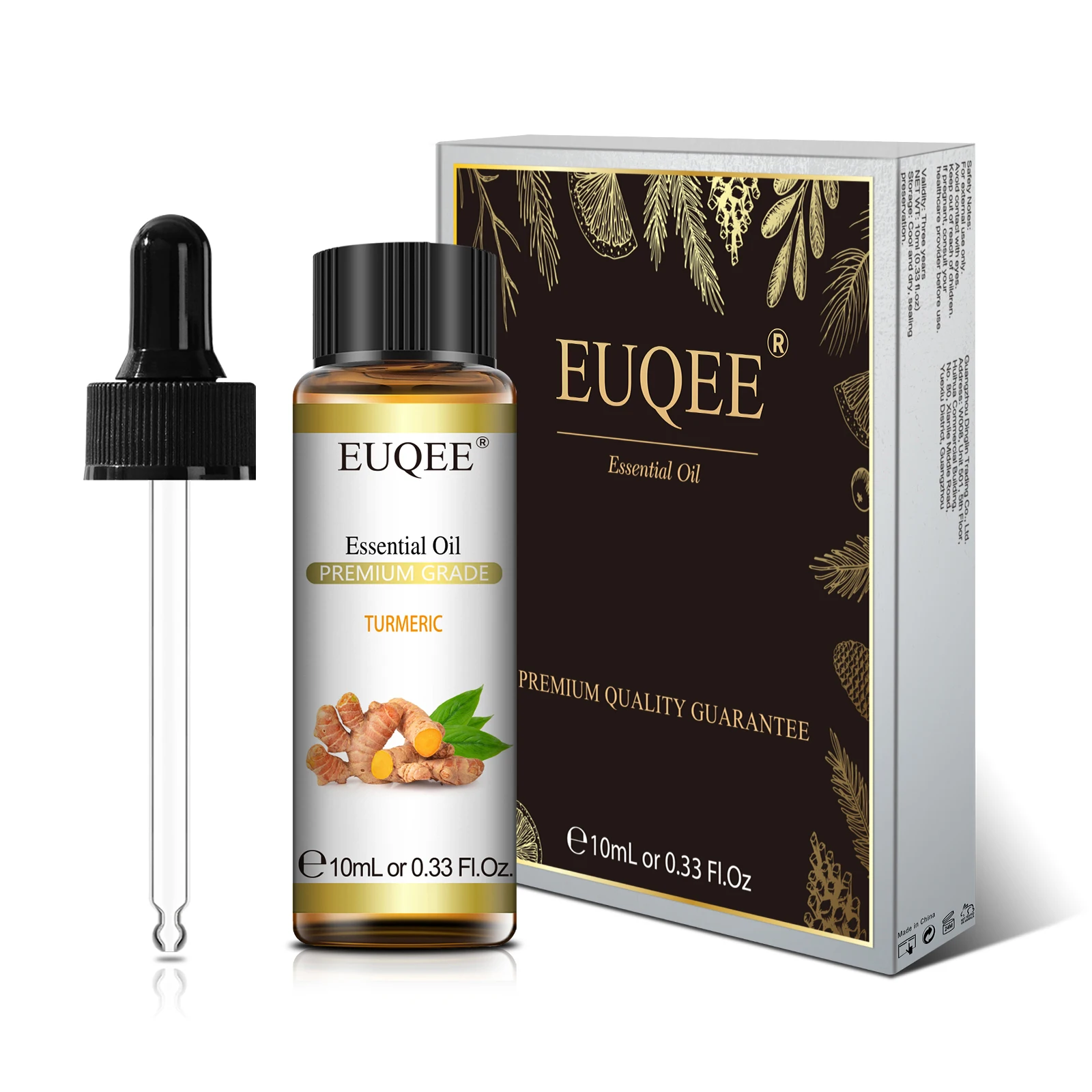Palo Santo Natural Essential Oil Blend with Glass Dropper – Aromatic Botanical Collection