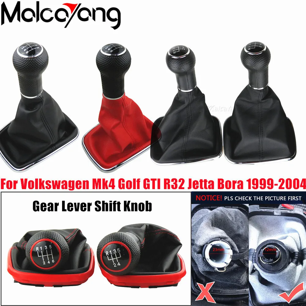 Auto Styling Schaltknauf Hebel Stick Gamasche Boot Abdeckung Kragen Für  Volkswagen VW BORA GOlf 4 IV MK4 JETTA GTI 1999-2005