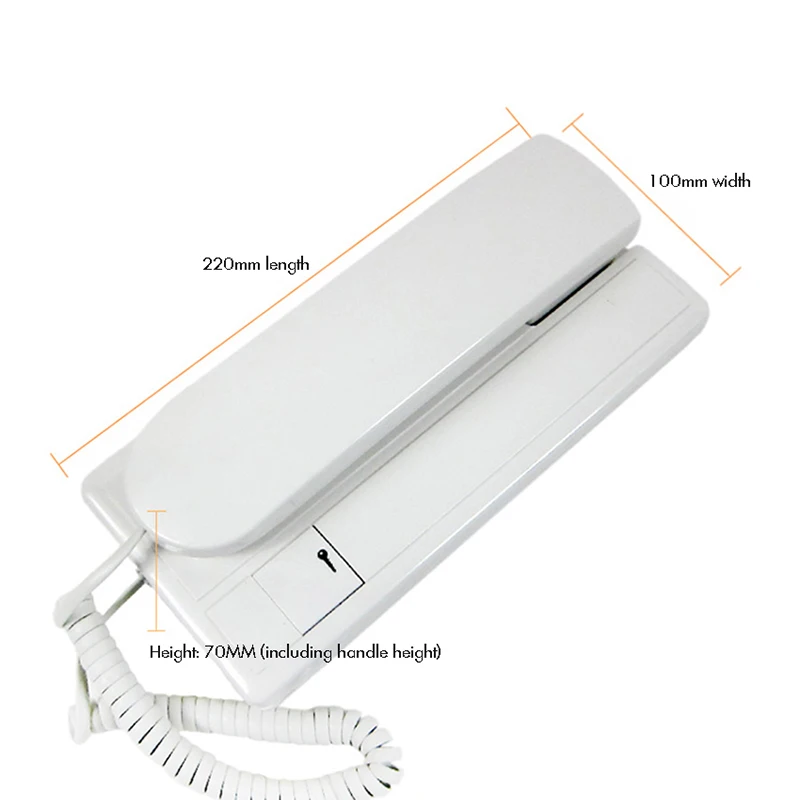 Door Phone System, Doorbell Intercom Entry System, Wired Intercom Doorbell Kits, Door Intercom, Support Unlock Release