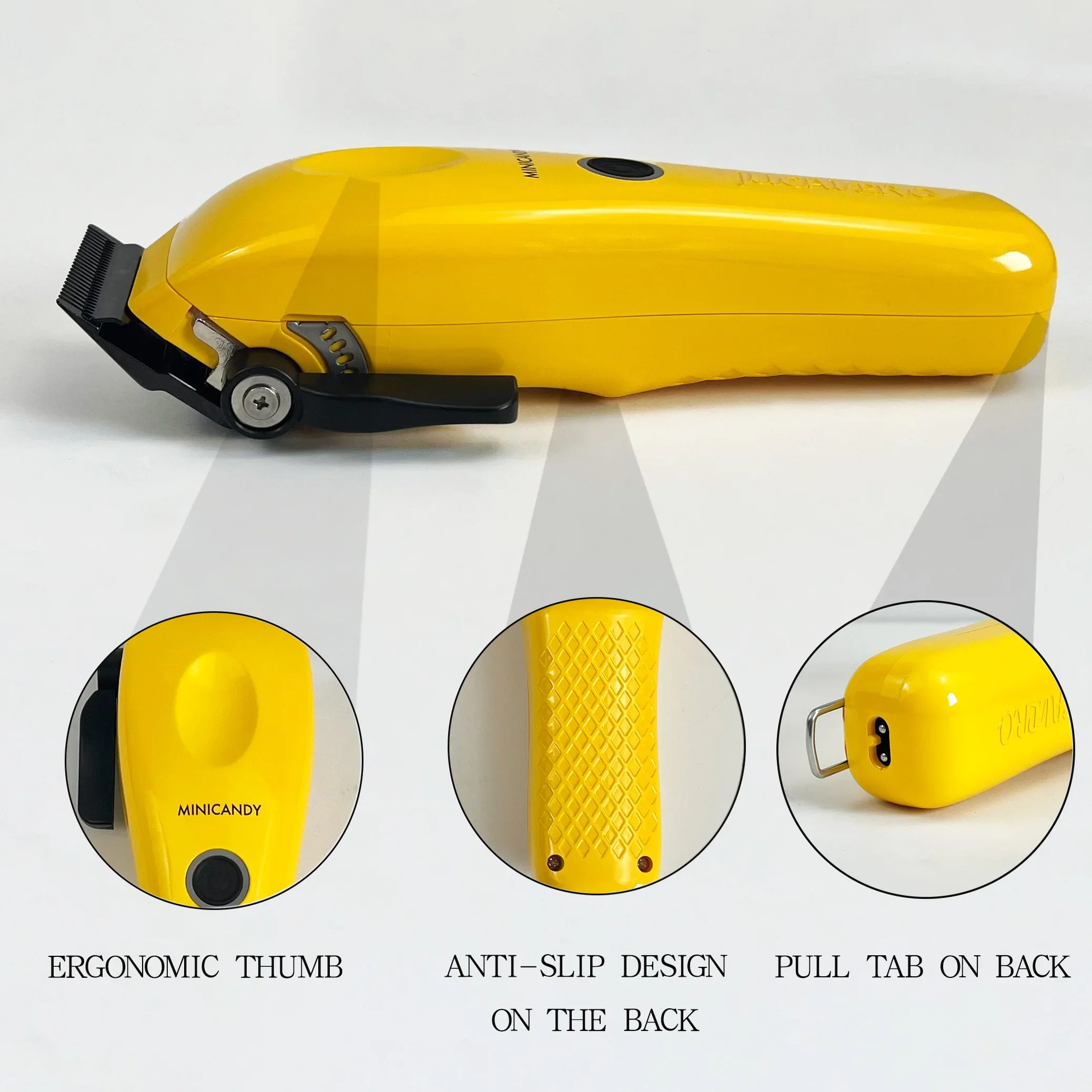 JUCAI PRO JC01 JC02 8000RPM Professional Hair Clipper DLC FADE