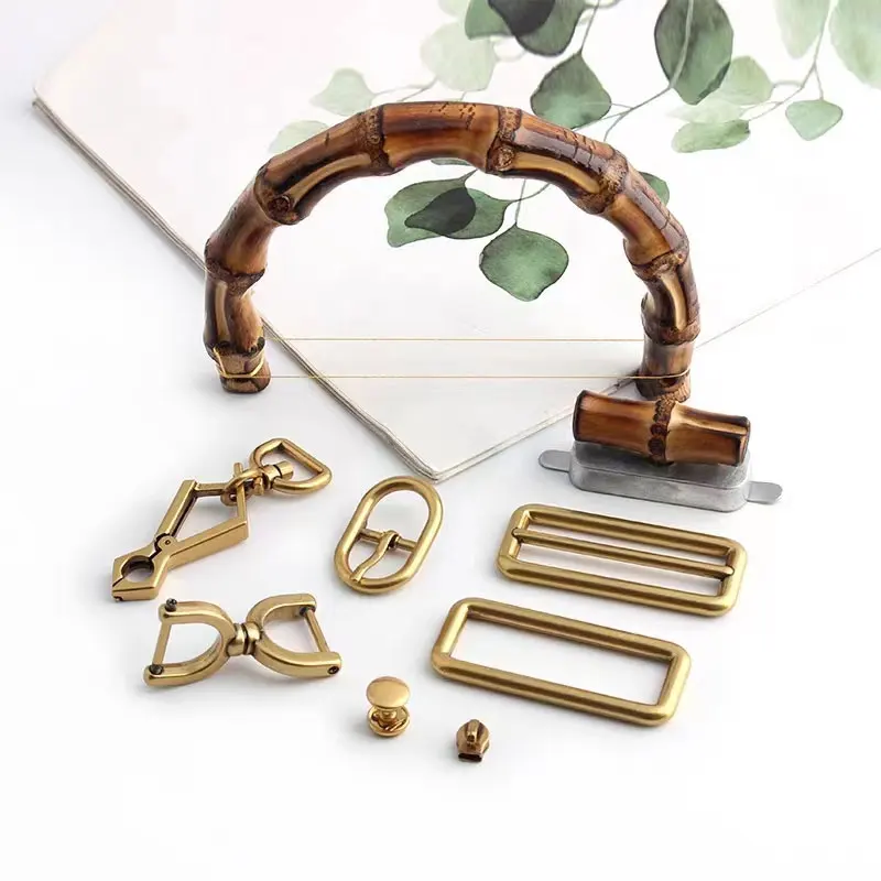 

1Set Metal Buckles Bag Side Clip Women's Handbag Clasp Lock Buckle Craft Purse Belts Connector Hanger Hook Hardware Accessories