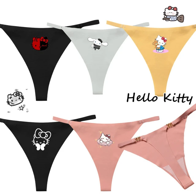 30 Styles Hello Kitty Panties Color Kawaii Girl Underwear Female