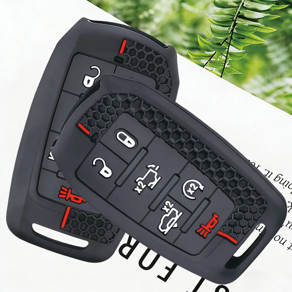 Durable Silicone Car Key Cover - Premium Keychain Accessory Shell