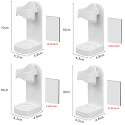Sleek Wall-Mounted Toothbrush Holder (4x Toothbrush Holder)