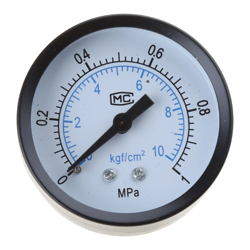 

Air Compressor Pneumatic Hydraulic Fluid Pressure Gauge 0-10bar / 0-1Mpa