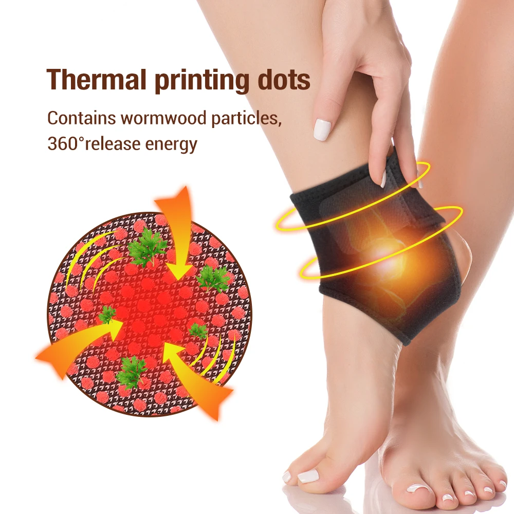 Magnetic Ankle Support Brace for Sprain Relief and Foot Care