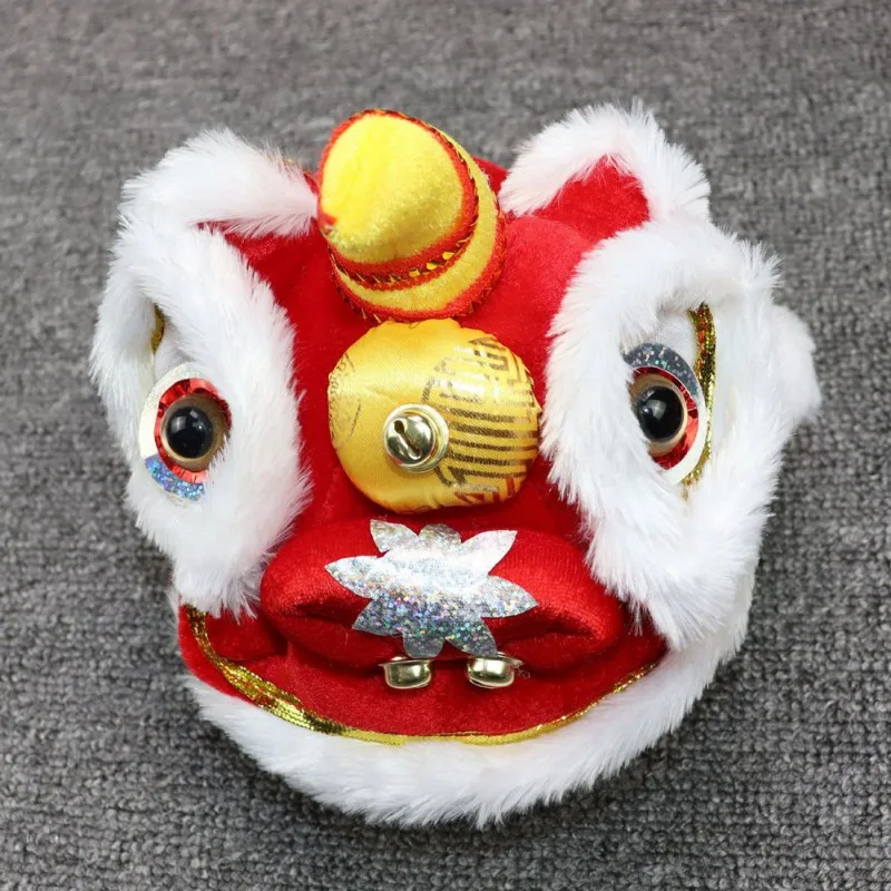 Pet Lions Dance Costume Dog Costume Jacket Cat Coat Clothes Puppy Festival Cosplay Chinese New Year Clothing Decoration Outfit