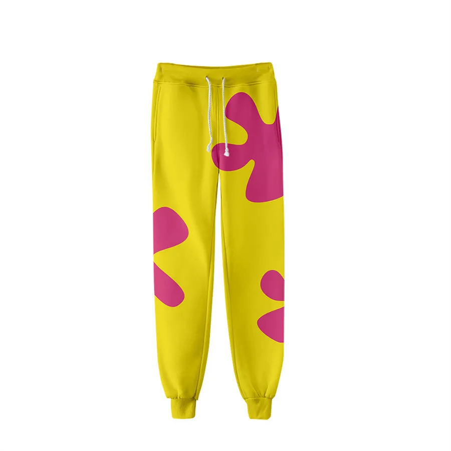 Anime Patrick Star 3D 조깅 바지 남성/여성 캐주얼 바지 하라주쿠 힙합 스웨트 팬츠 Pantalon Homme streetwear