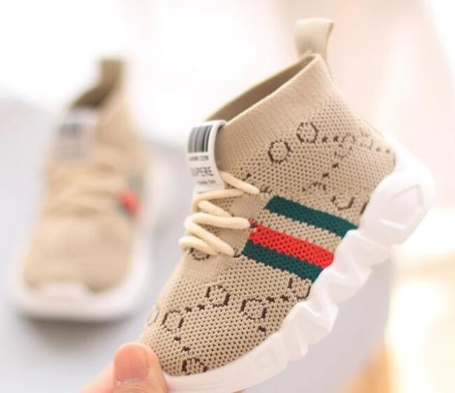 Kids Shoes Kid Girls Boys Sports Shoes Multicolor Knitted Toddler Baby  Sneakers Casual Slip On Sneakers Children Shoes - AliExpress