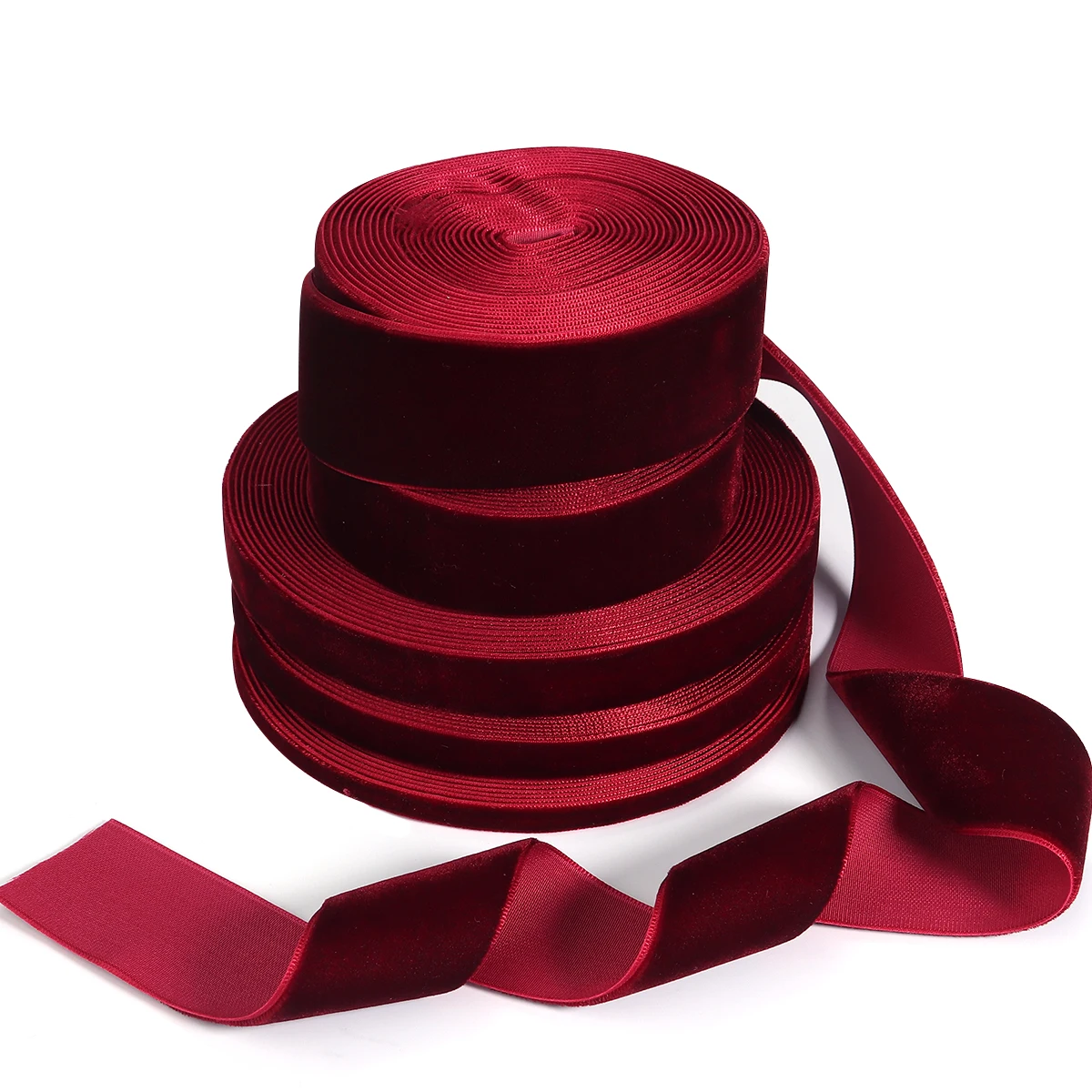 Samtband 5/10 Yards 6/10/15/20/25/32/38Mm Geschenkverpackung Schleife Handgemachte Diy Weihnachtsdekoration Kleidung Nähzubehör Sb72932177Cea423C92100Bd7Ce64A801N