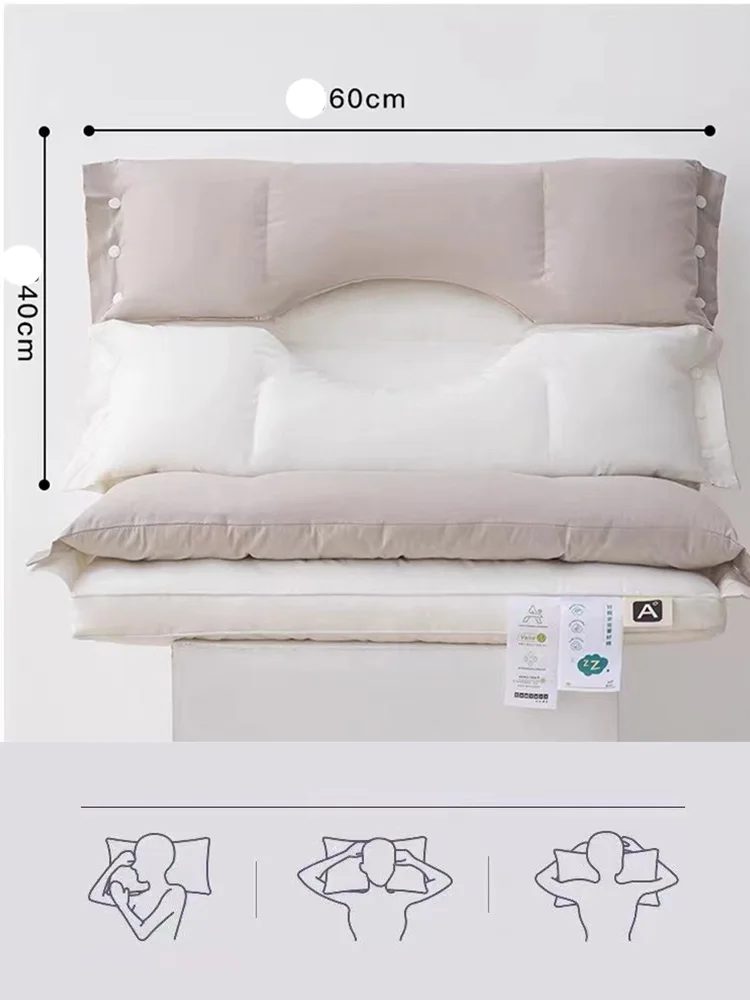 Cervical Orthopedic Pillow Two-way Cotton Relaxing Neck Cone Three-Dimensional