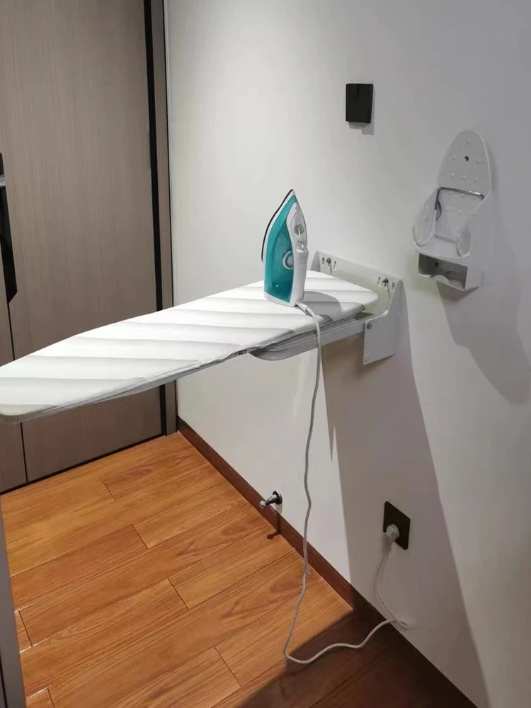 Wall-hung-household-folding-wardrobe-ironing-board-hidden-ironing-board ...