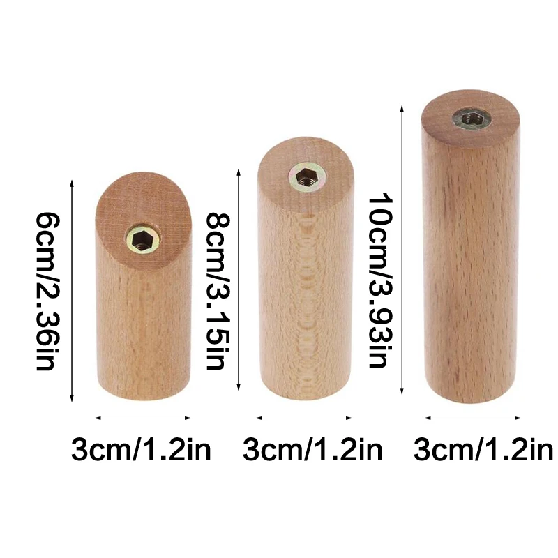 Description Picture 2 of itemNatural Wood Clothes Hanger Wall Mounted Coat Hook Decorative Key Holder Hat Scarf Handbag Storage Bathroom Rack