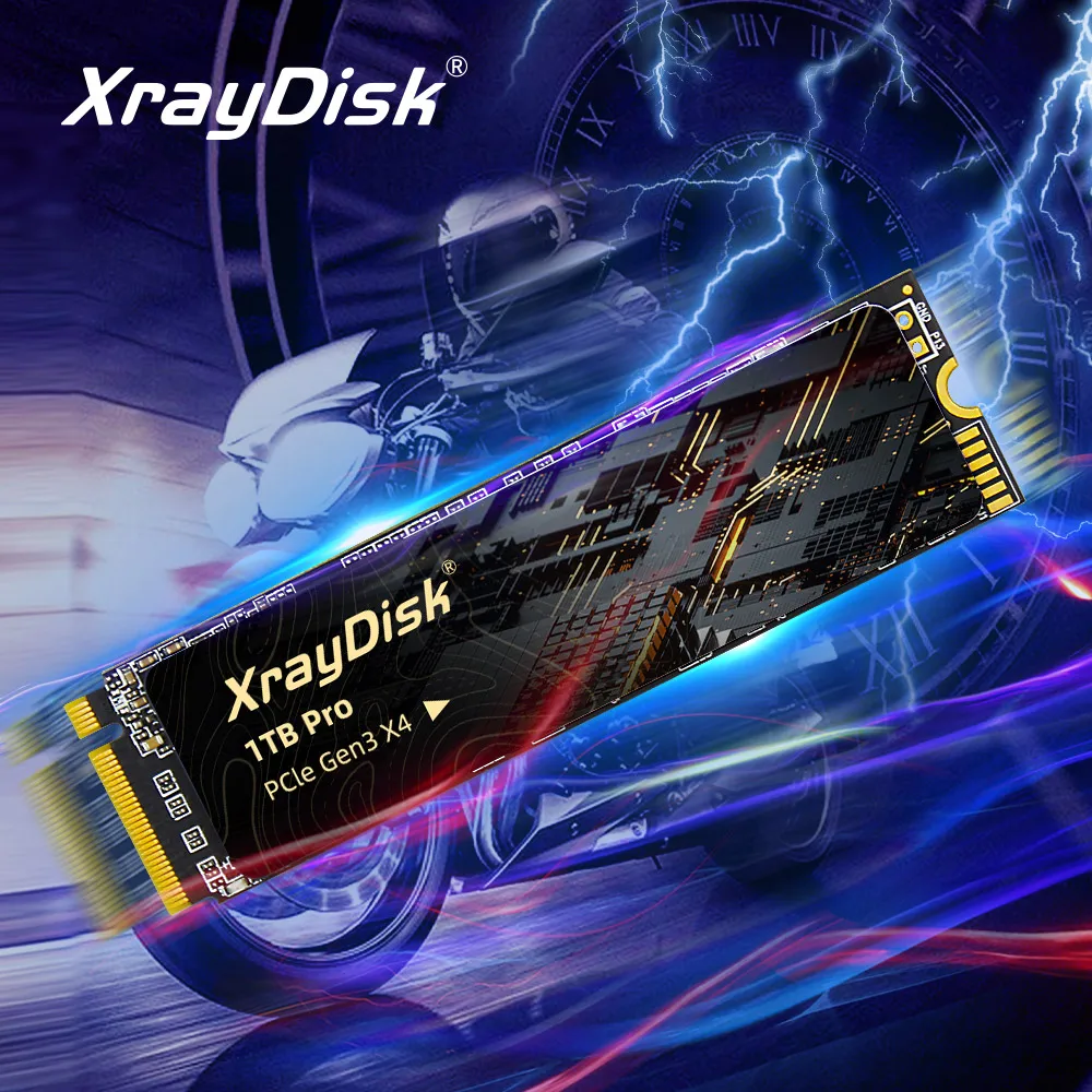 Xraydisk m2 Nvme Ssd Alta Velocidade 1tb 2tb M.2 Pcie Nvme Disco de Estado Sólido Disco Rígido para Laptop e Desktop - Imagem 4