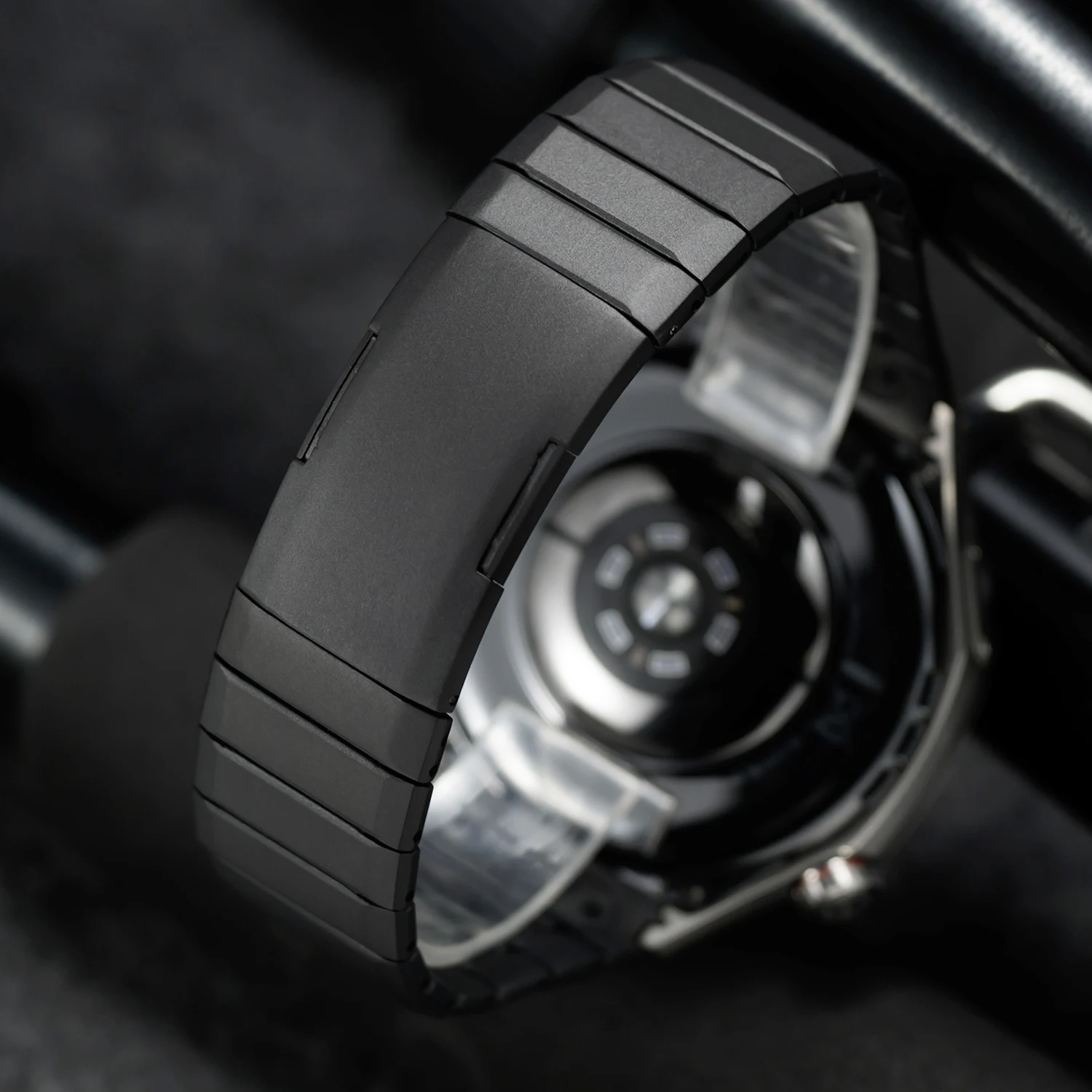 Official Titanium Luxury Band for Smartwatches - No Gaps Bracelet Strap
