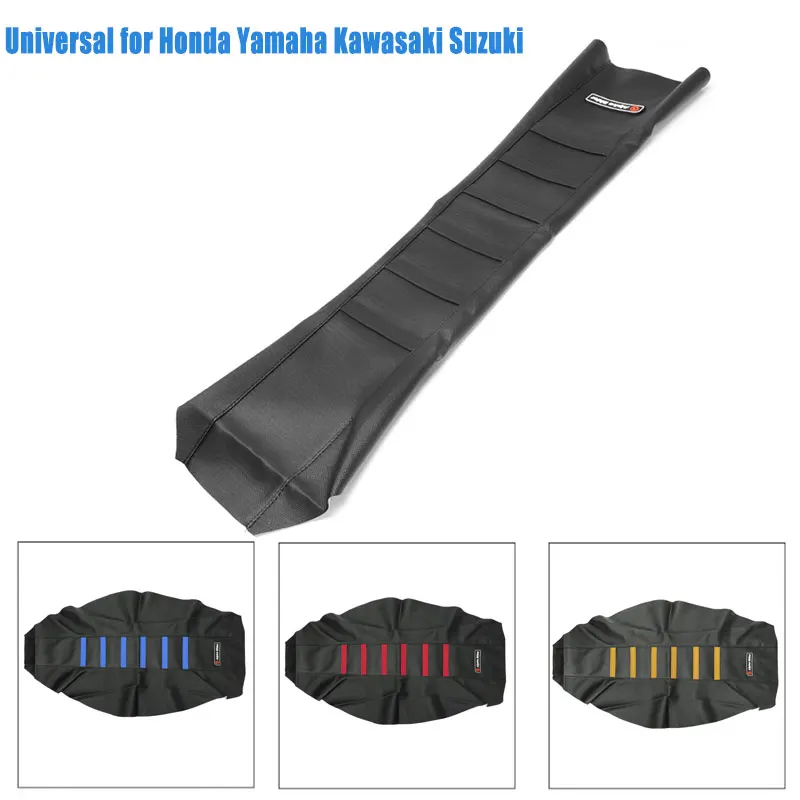 For Suzuki RMZ 250 DRZ 400 Seat Cover Universal for Honda Yamaha Kawaski KX KXF WRF SX EXC YZF CR RMZ Motocross 7 8 22mm rubber handlebar grip handle bar grips for crf yzf wrf kxf klx for ktm rmz pit dirt bike motocross motorcycle enduro