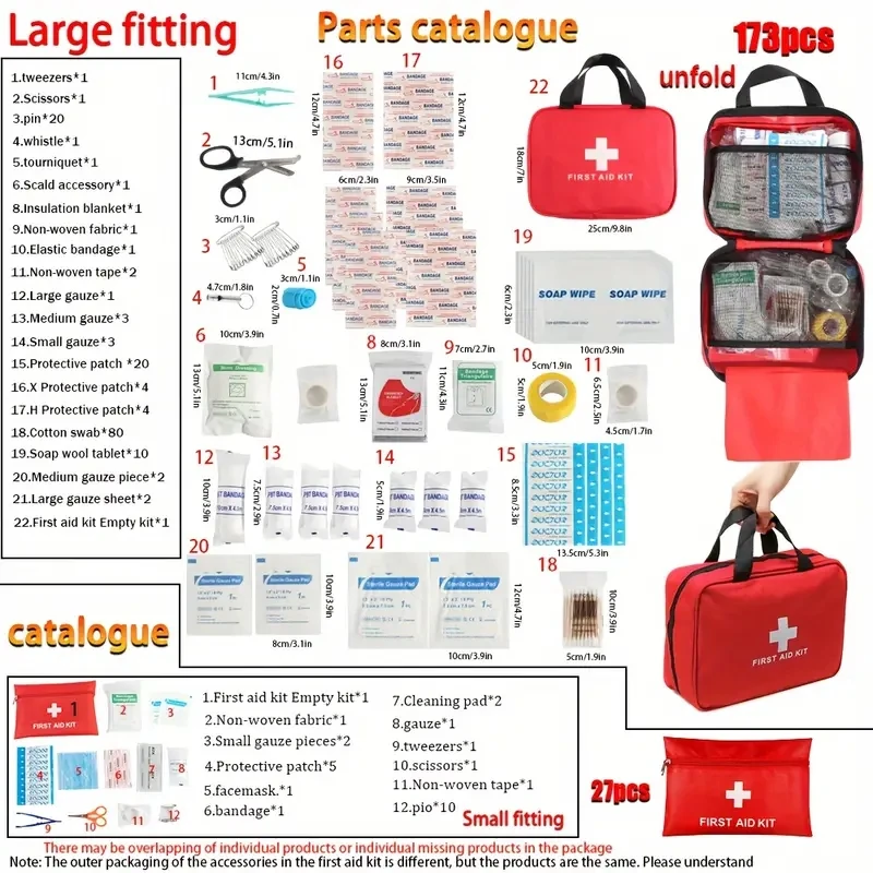 Portable First Aid Storage Bag 3