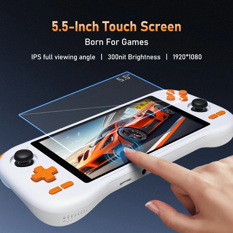 KINHANK K56 + 64gbマイクロSD　中華エミュレーターゲーム機 Amazon | kinhank K56 レトロハンドヘルドゲーム機 7000以上の