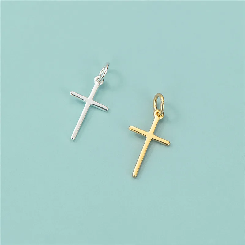 925 Sterling Silver Fashion Faith Cross Charm Pendant, pendant necklace,silver necklace,silver pendant,silver necklace charms