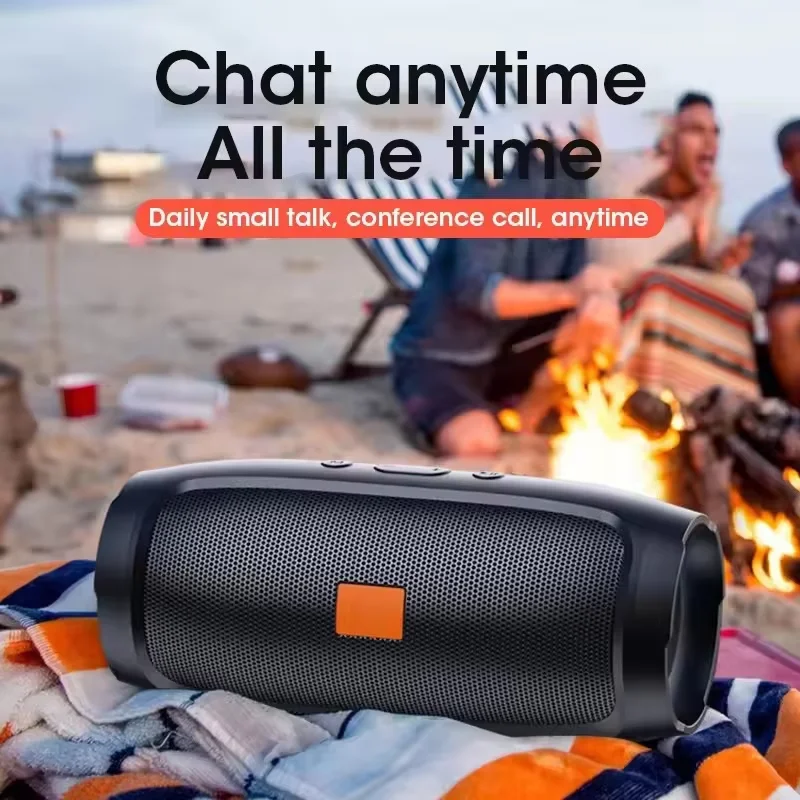 Dual Speaker BT Speaker Outdoor Portable Subwoofer