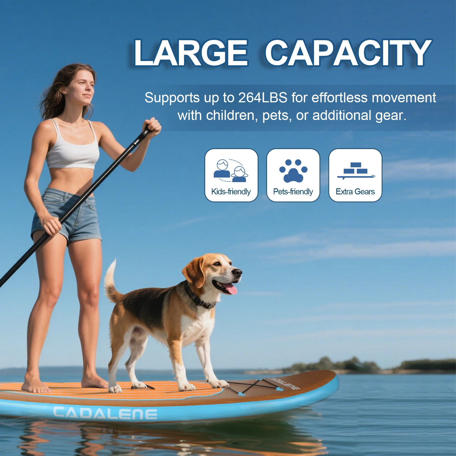 Durable Inflatable Paddle Board 5