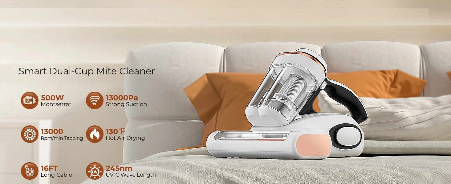 JIGOO mattress hoover
