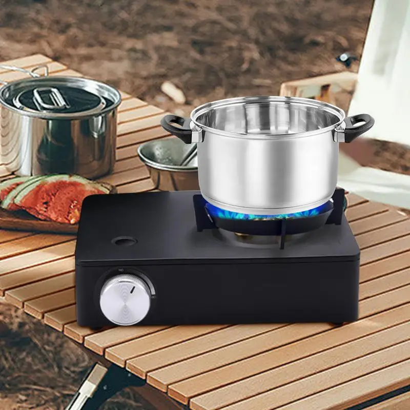 Hiking Stoves Backpacking Portable Universal Stove For Outdoors Outdoor Cooking Tools Small Stove For Soup Pots Kettle Frying