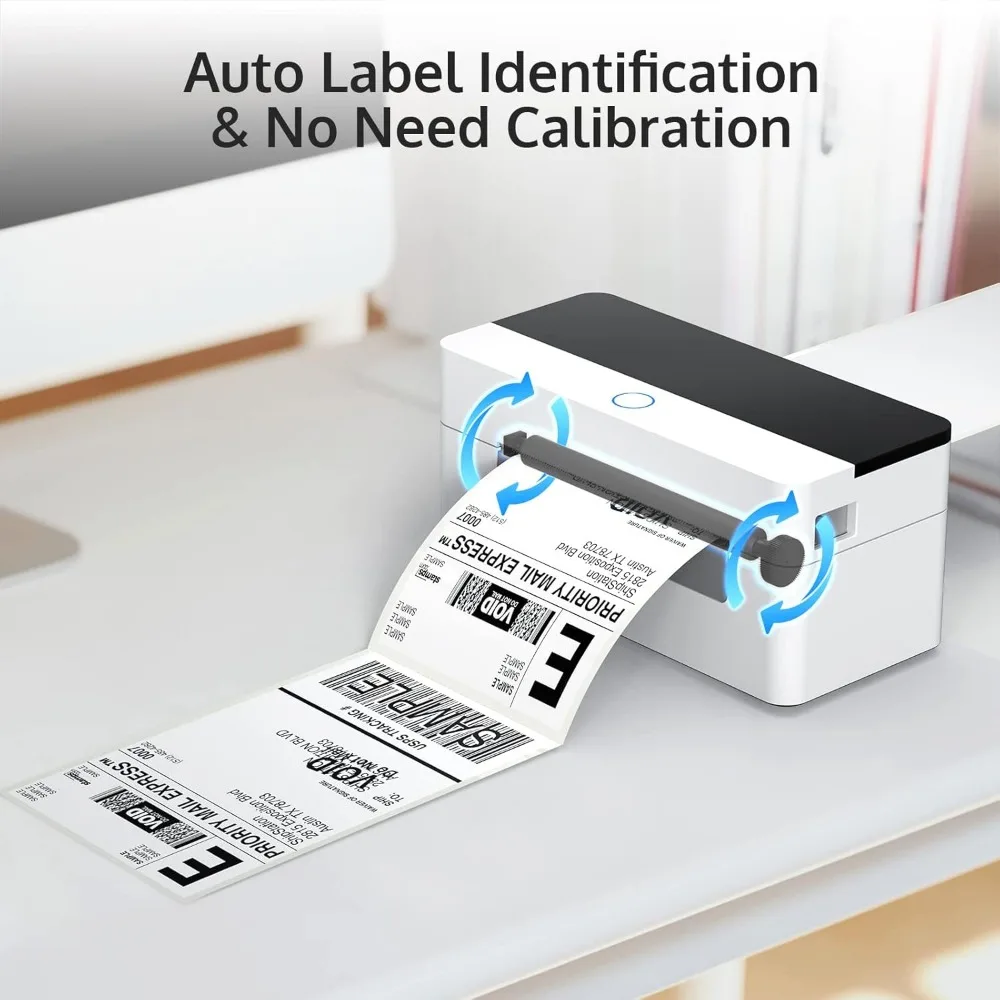 Shipping Label Printer, USB 4x6 Label Printer for Shipping Packages, High Speed Thermal Printer