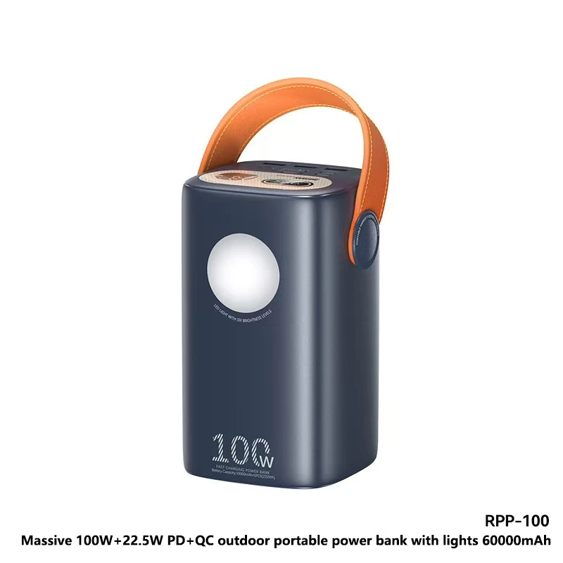 NewtiPower 60000mAh סוללת גיבוי עם קיבולת גדולה חיצונית 100W חבילת סוללות Type-C USB טעינה מהירה עבור MacBook Laptop iPad חיצוני