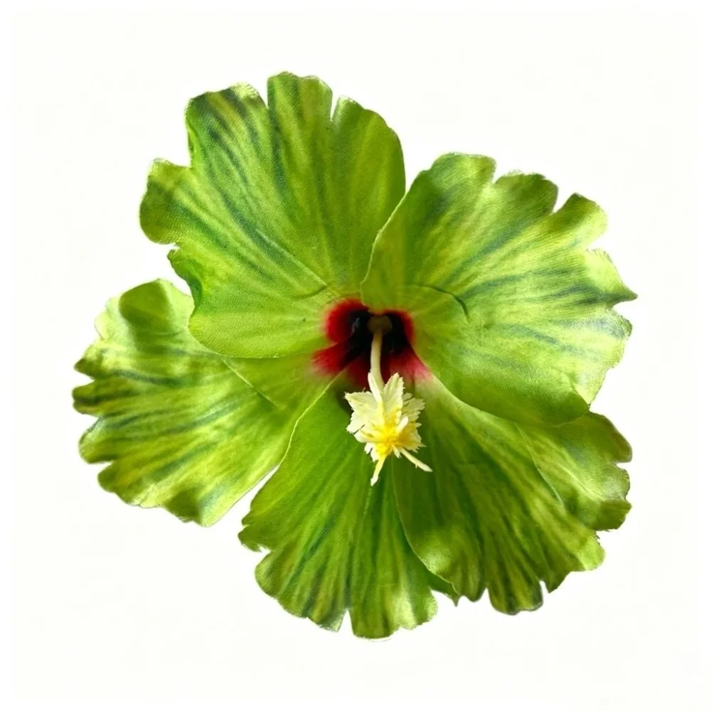 Bohemian Style Hibiscus Flower Hair Clip - Gentle Hold Hair Accessory