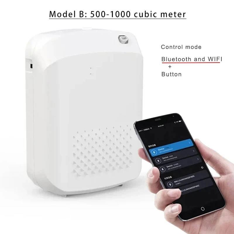 Wall-Mounted Electric Bluetooth Aroma Diffuser with Built-in Fan