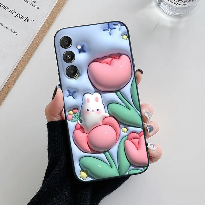 Stylish TPU Silicone Bumper Phone Case - Fashionable Back Cover